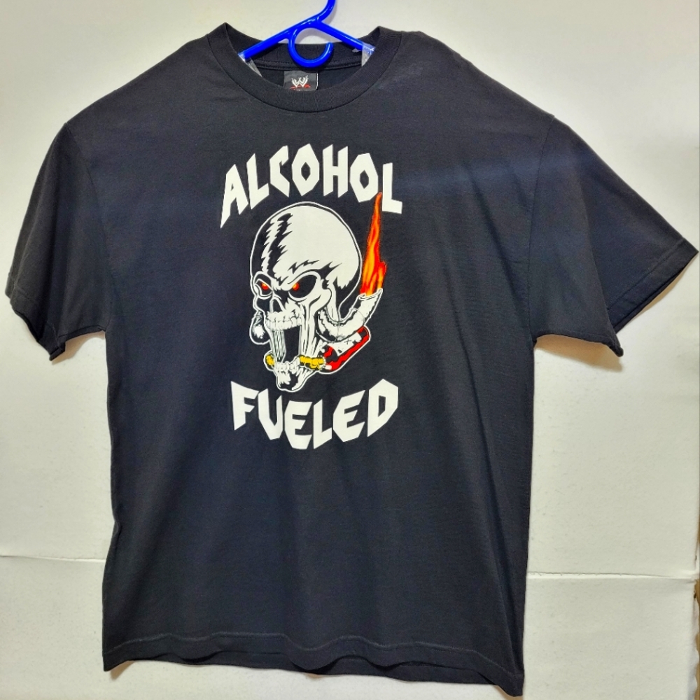 VTG 2001 ALCOHOL FUELED STONE COLD STEVE AUSTIN WWF WRESTLING T-SHIRT XL RARE - Picture 9 of 9